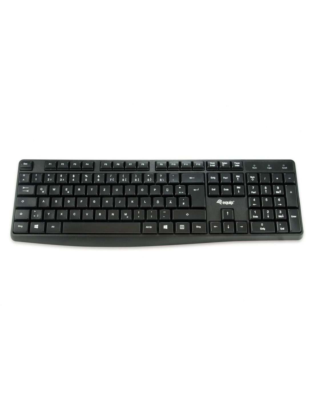 Teclado equip usb qwerty español negro 245211