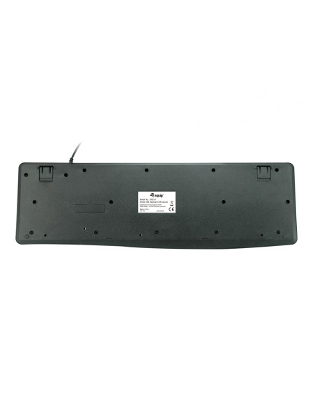 Equip 245211 teclado Oficina USB QWERTY Español Negro