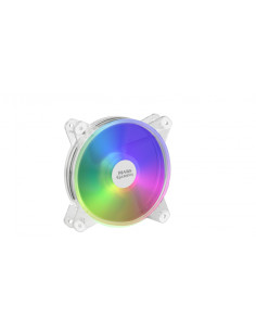 Mars Gaming MFD, Ventilador de PC 120mm RGB, Ultrasilencioso 14dB, 2