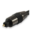 EQUIP cable de audio TOSLINK Macho/Macho, 1,8 m Negro