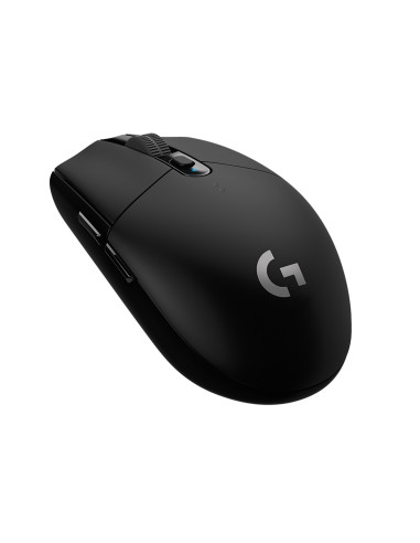 Logitech G G305 ratón mano derecha RF inalámbrico Í???ptico 12000 DPI negro
