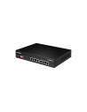 Edimax Switch Gestionado L2 Gigabit Ethernet (10/100/1000) energia sobre ethernet PoE 1U negro