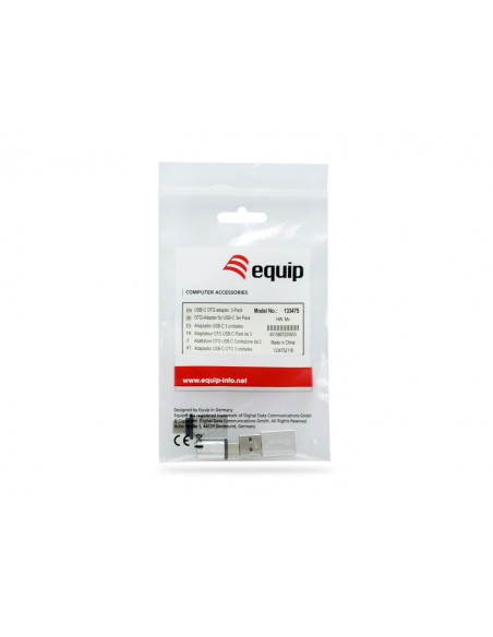 Equip Adaptador USB-C OTG, paquete de 3