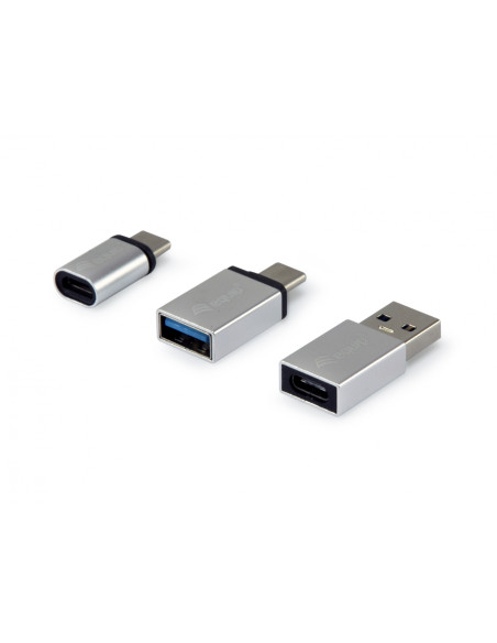 Equip Adaptador USB-C OTG, paquete de 3