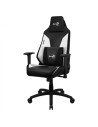 Aerocool Silla gaming profesional cojines acolchados tecnologia air Negro, Gris, Blanco