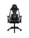 Aerocool Silla gaming profesional cojines acolchados tecnologia air Negro, Gris, Blanco