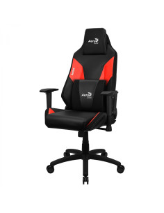 Aerocool Silla gaming profesional cojines acolchados tecnologia air Negro, Rojo