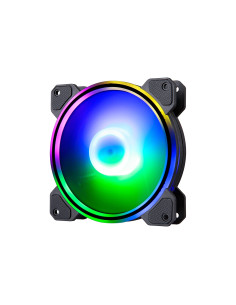 Hiditec N9-ARGB Ventilador caja 12cm led negro