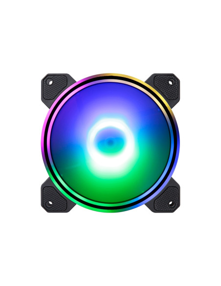 Hiditec N9-ARGB Ventilador caja 12cm led negro