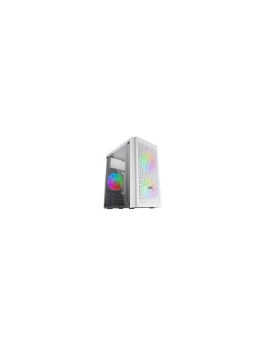 Mars Gaming MC300W Blanco, Caja PC Micro ATX, Cristal Templado,