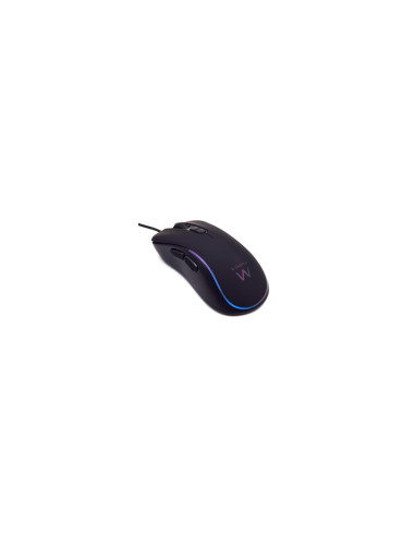 Ratón Ewent mano derecha USB tipo A Í???ptico 3600 DPI Negro
