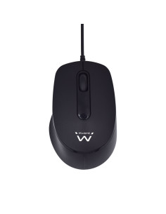 Ratón Ewent Ambidextro USB tipo A Í???ptico 1000 DPI