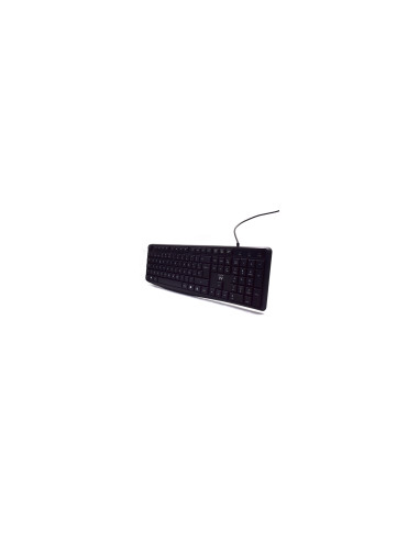 Ewent EW3001 teclado Oficina USB QWERTY Español Negro