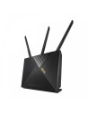 ASUS 4G-AX56 router inalámbrico Gigabit Ethernet Doble banda (2,4 GHz / 5 GHz) 3G Negro