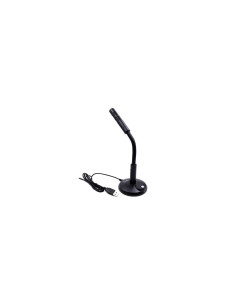 Equip 245340 Negro Micrófono de superficie para mesa
