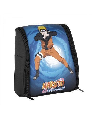 Konix Naruto Mochila Nintendo Negro, Azul, Naranja