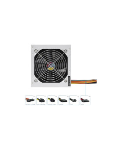 TooQ TQAPOLO-500SP unidad de fuente de alimentación 500 W 20+4 pin