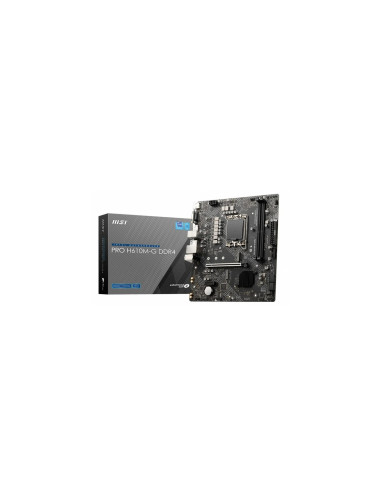 MSI PRO H610M-G DDR4 placa base Intel H610 LGA 1700 micro ATX