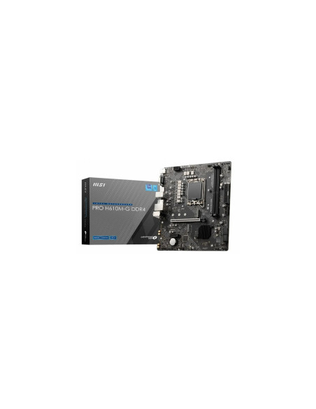 MSI PRO H610M-G DDR4 placa base Intel H610 LGA 1700 micro ATX