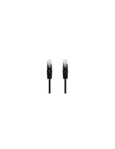 Nanocable Cable Red Latiguillo RJ45 CAT.6 UTP AWG24, Negro, 25 cm 2