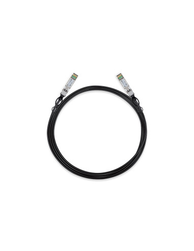 TP-Link TL-SM5220-3M Cable de fibra óptica e InfiniBand SFP+ DAC Negro