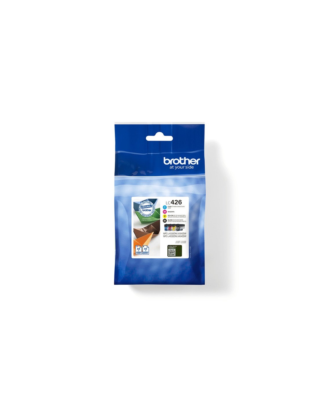 Brother LC-426VAL cartucho de tinta 4 pieza(s) Original Negro, Cian, Magenta, Amarillo