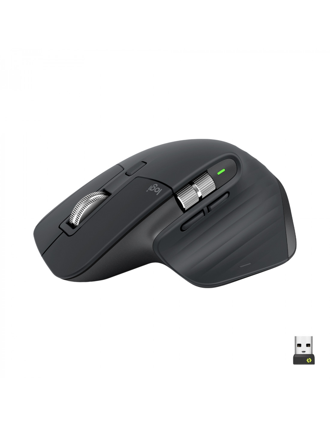 Logitech MX Master 3S ratón mano derecha RF Wireless + Bluetooth Í???ptico 8000 DPI