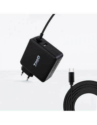 TooQ TQLC-USBC65PD adaptador e inversor de corriente Interior 65 W
