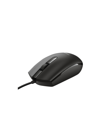 Trust Basi ratón Oficina Ambidextro USB tipo A Óptico 1200 DPI