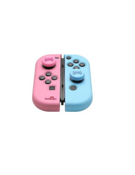 FR-TEC Tanooki Combo Pack Funda Silicona + Grips para Joy-Con de Nintendo Switch