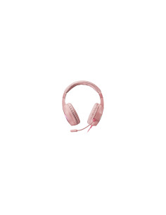 Mars Gaming MH122 Rosa, Cascos Gaming FRGB Over Ear con Micrófono, 2