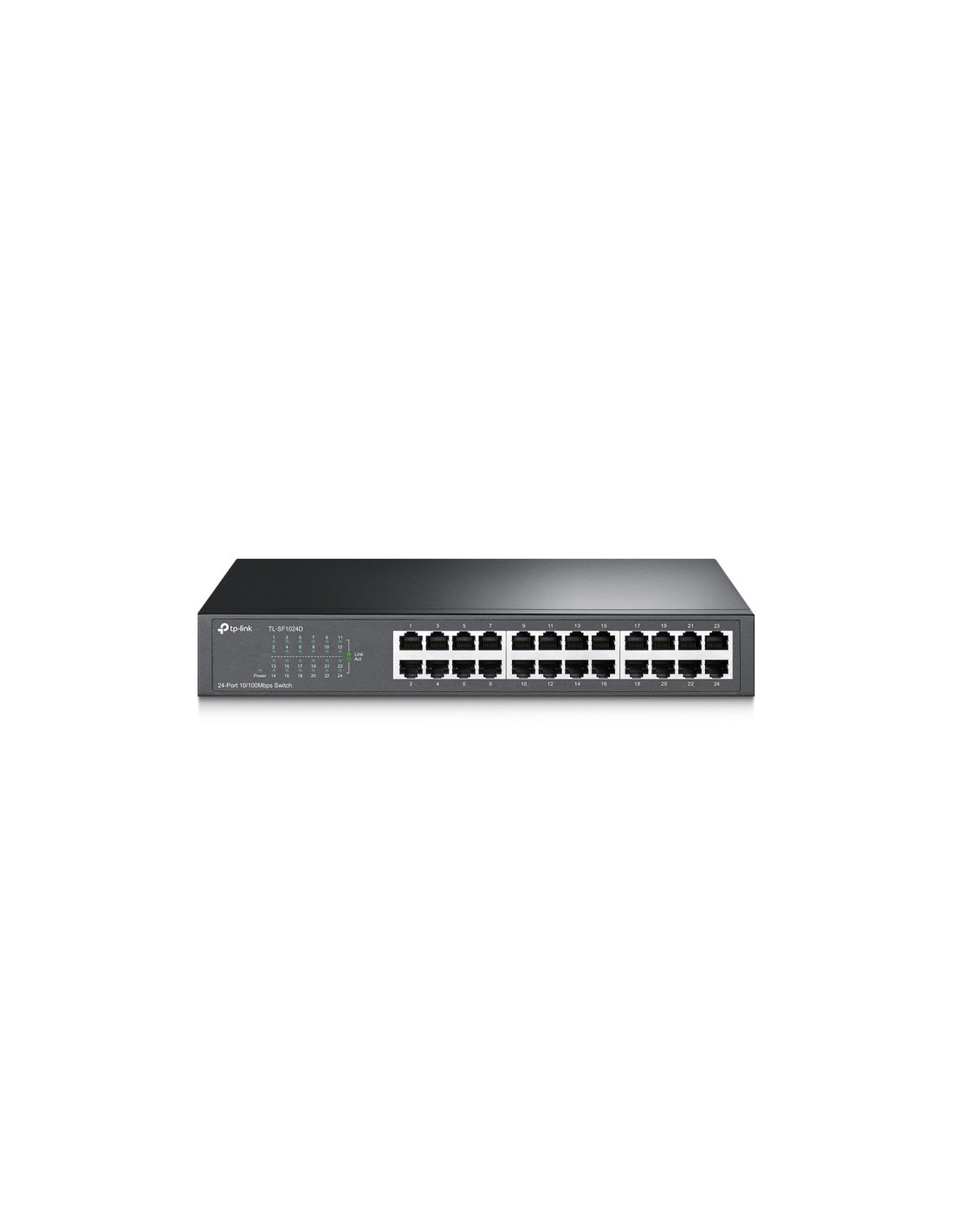 TP-Link TL-SF1024D switch No administrado Fast Ethernet (10/100) Negro