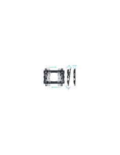 TooQ LP1044T-B soporte para TV 109,2 cm (43") Negro 2