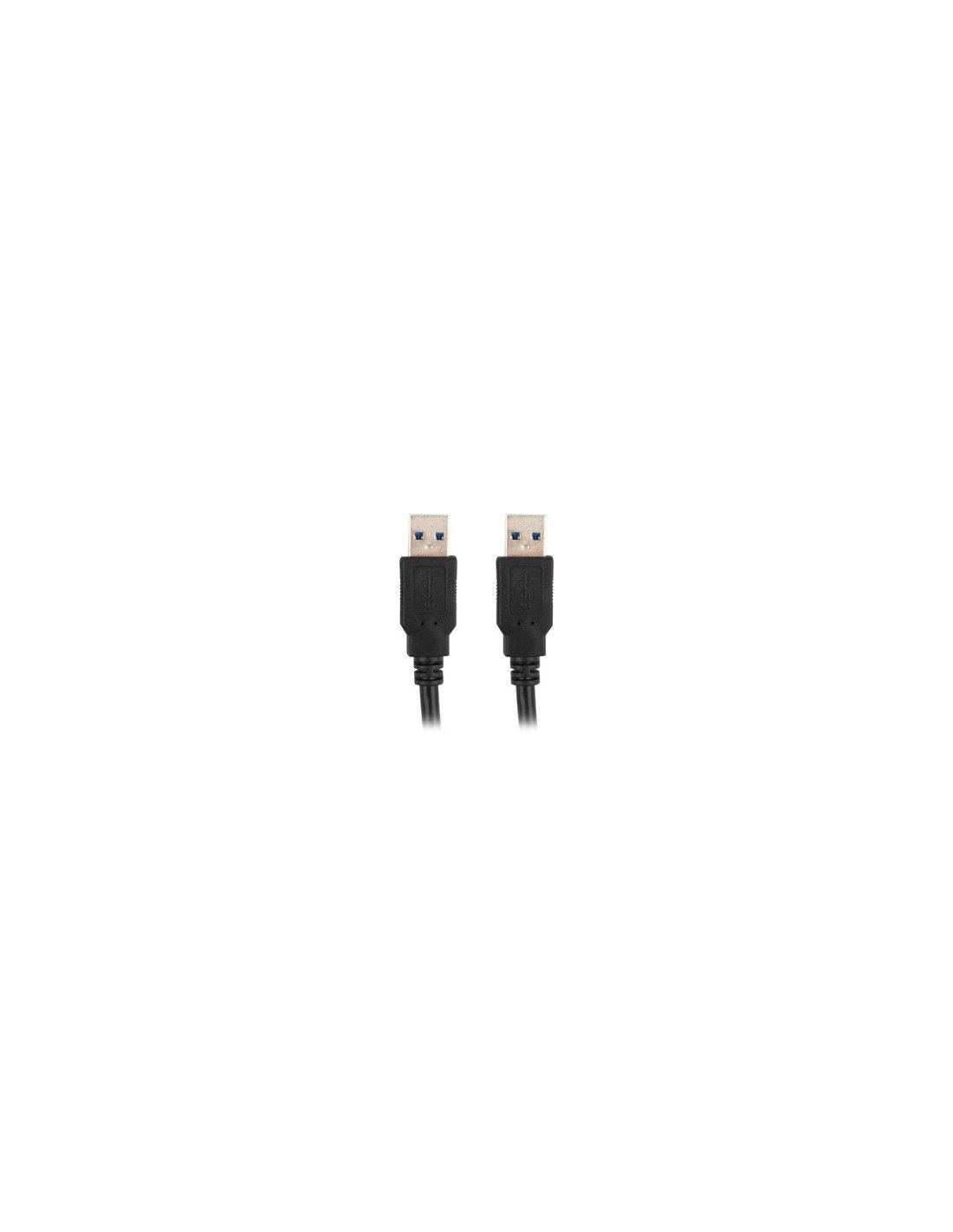 Lanberg CA-USBA-30CU-0018-BK cable USB 1,8 m USB 3.2 Gen 1 (3.1 Gen 1) Negro
