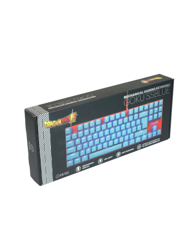 FR-TEC Teclado Pc Dragon Ball Super Keyboard Goku