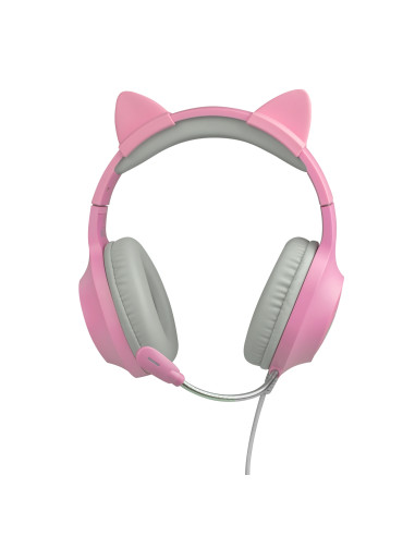 FR-TEC Cascos gamer Tanooki con Orejas Diadema