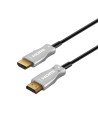 Ewent EC1355 HDMI, 20 m cable HDMI HDMI tipo A (Estándar) 2 x HDMI Type A (Standard) Negro, Plata