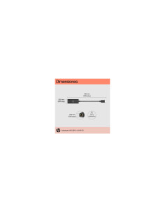 HP Adaptador USB-C a RJ45 G2 2