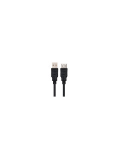 Nanocable CABLE USB 2.0, TIPO A/M-A/H, NEGRO, 1.8 M