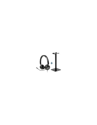 iggual Kit auriculares Dual Tech + soporte SA22