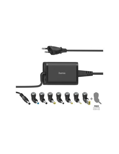 Cargador universal portátil 8 adapt. de 15-19V/45W