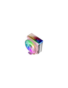 Mars Gaming MCPU-VR Rosa, Disipador CPU, Doble Espejo Infinito ARGB, 2