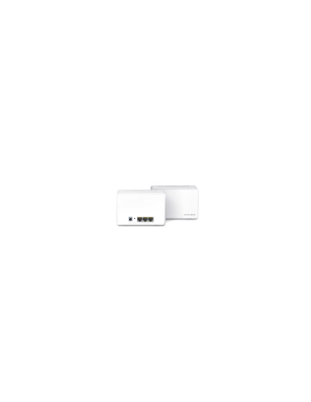 Mercusys Halo H80X(2-pack) Doble banda (2,4 GHz / 5 GHz) Wi-Fi 6 (802.11ax) Blanco 3 Interno