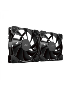 Mars Gaming MF-PROX2 Negro, Kit 2 Ventiladores 120mm, Sistema