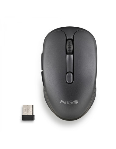 NGS EVO RUST ratón Oficina mano derecha RF inalámbrico Óptico 1600 DPI