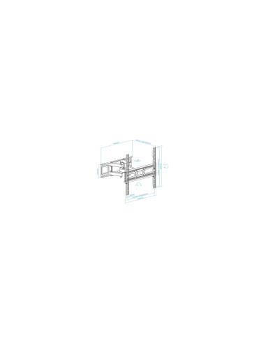 TooQ Soporte de pared para pantallas 32”- 70”