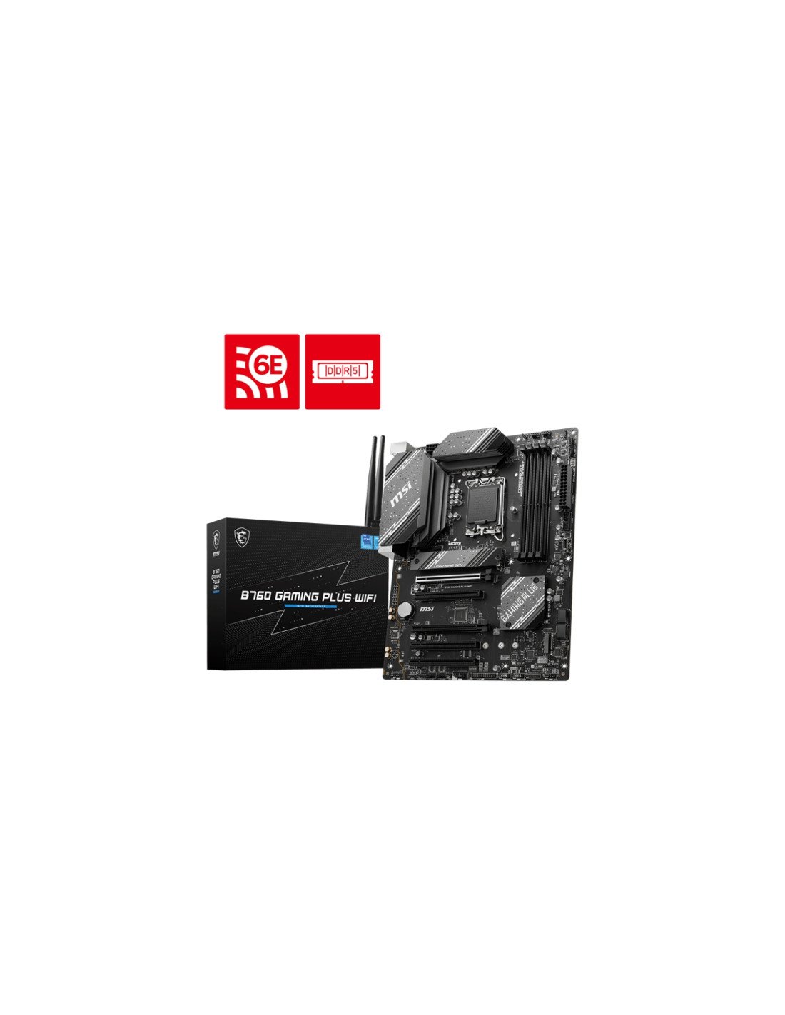 MSI B760 GAMING PLUS WIFI Intel B760 LGA 1700 ATX