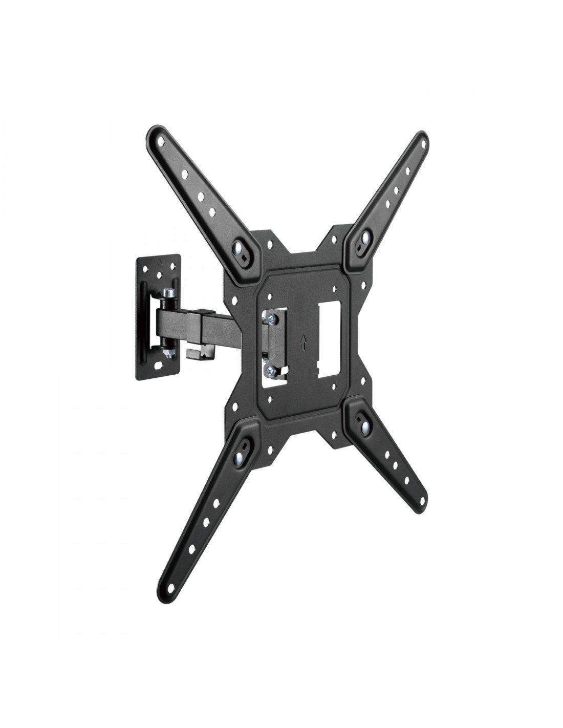 AISENS Soporte Eco Giratorio, Inclinable Para Monitor/tv 30kg (2 Pivotes) De 23-55, Negro.