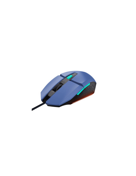Trust GXT109B FELOX ratón Juego Ambidextro USB tipo A 6400 DPI