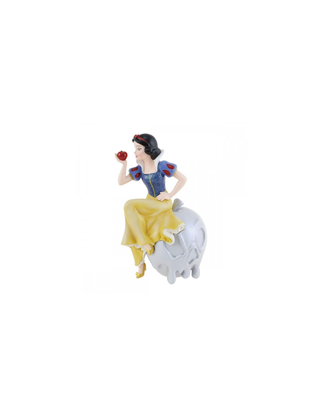 FIGURA DECORATIVA ENESCO DISNEY 100 BLANCANIEVES CON MANZANA